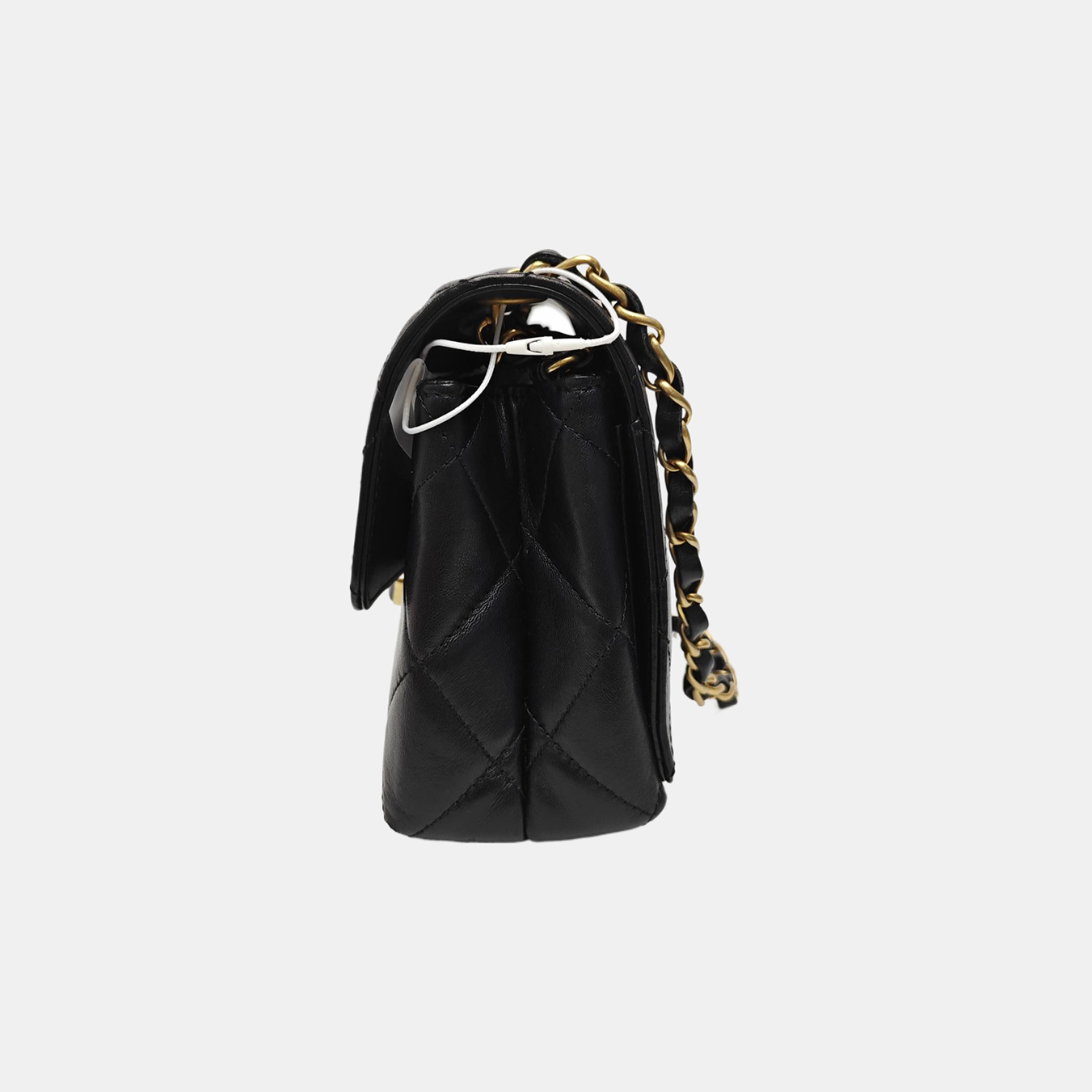 WOC Quilted Lambskin Black