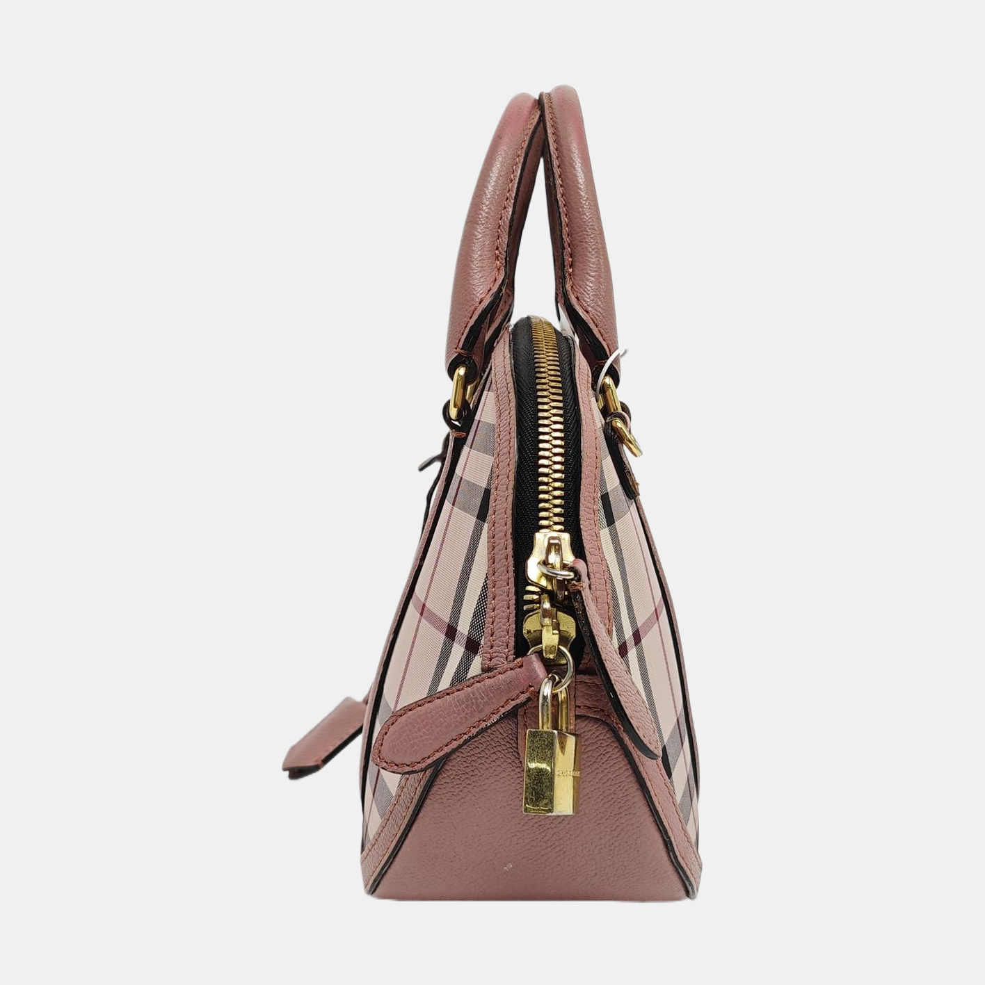 Canvas Top Handle Bag Pink