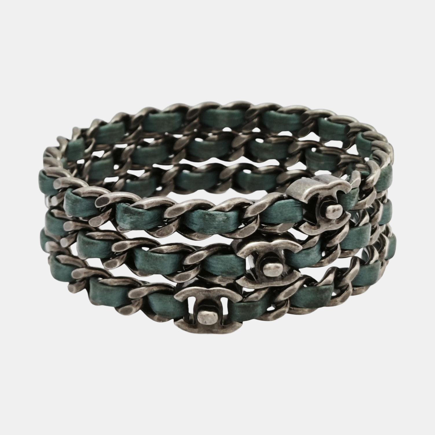 Metal Blue Bangle