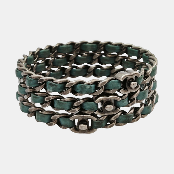 Metal Blue Bangle
