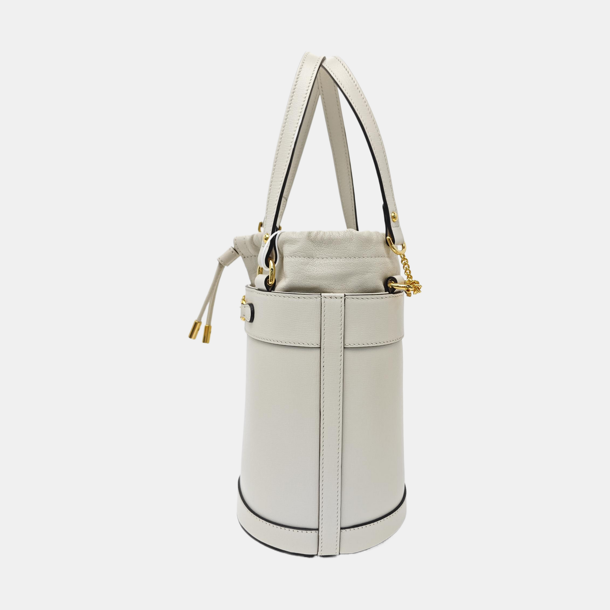 Horsebit 1955 Small Calfskin White