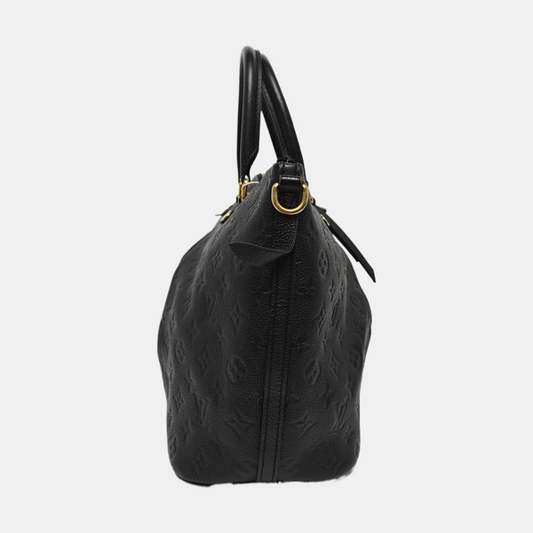 MAZARINE Monogram Calfskin Black