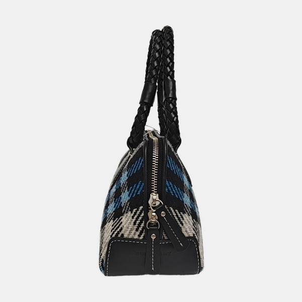Fabric Top Handle Bag Multicolor