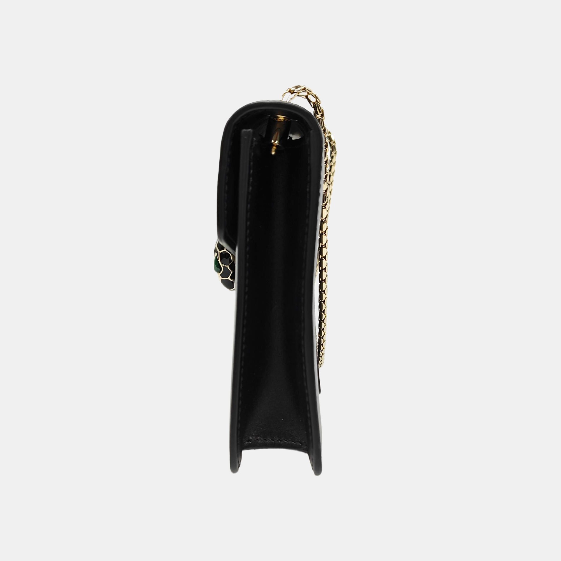 SERPENTI FOREVER Small Calfskin Black