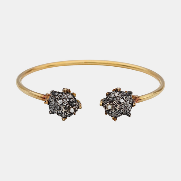 Le Marché Des Merveilles 18k Rose Gold Bangle