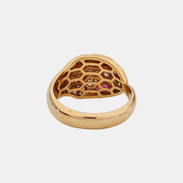 SERPENTI Rose Gold Ring EU 59