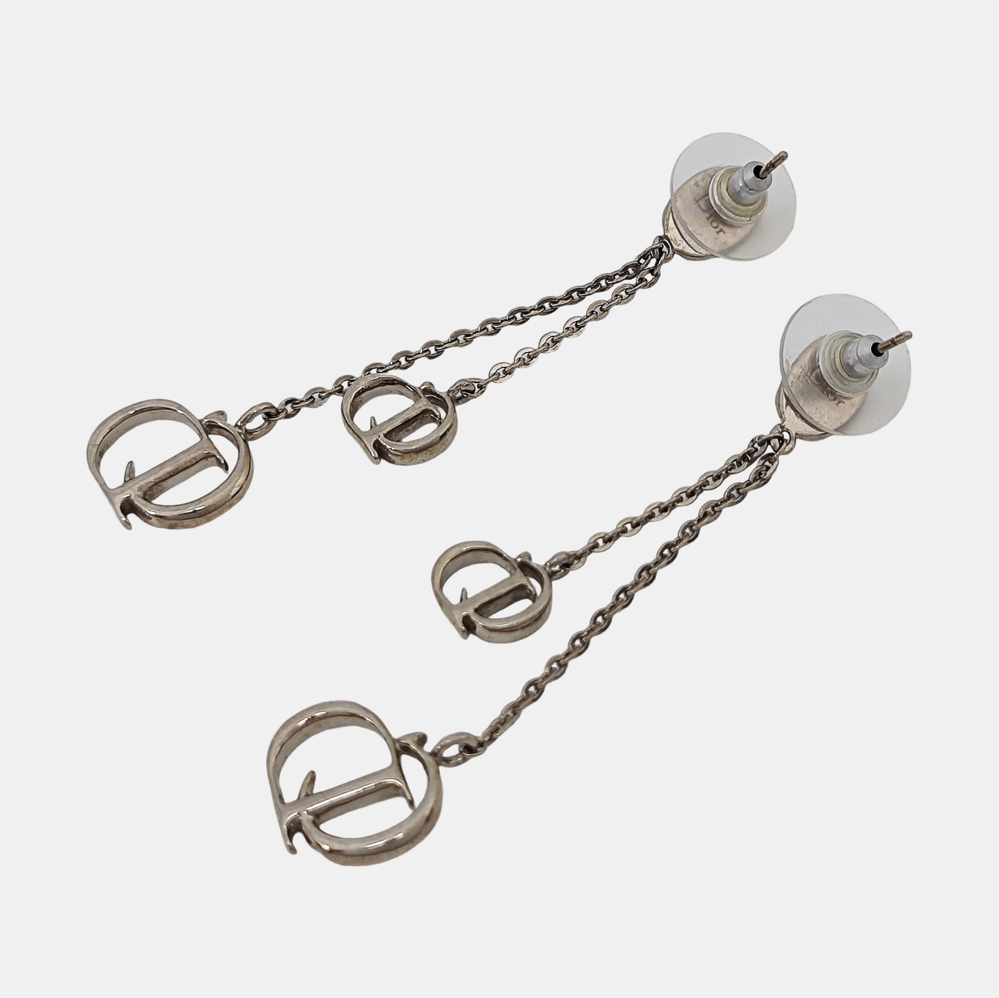 Metal Silver Stud Earrings
