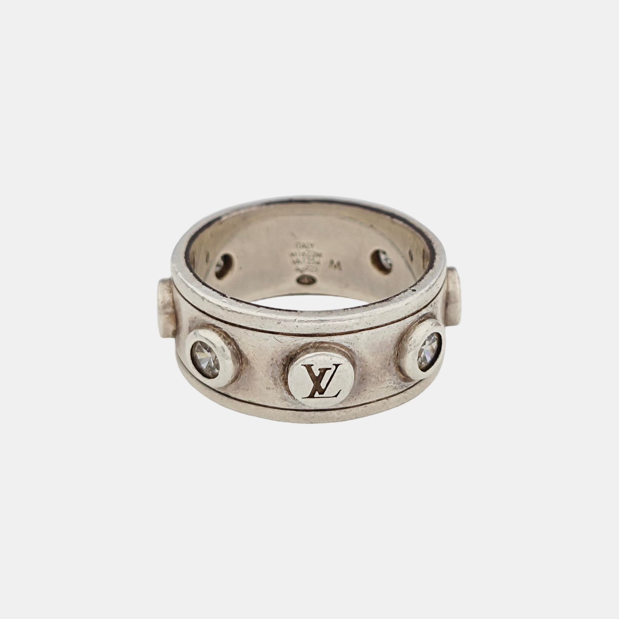 Metal Silver Ring EU 61