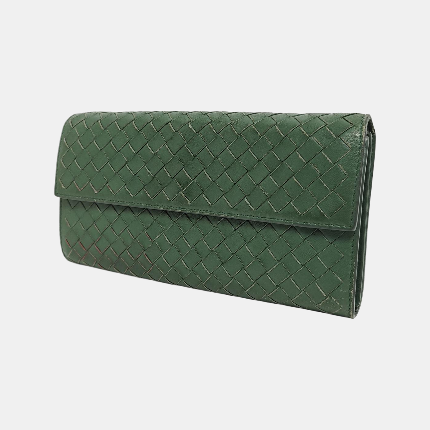 Calfskin Wallet Green