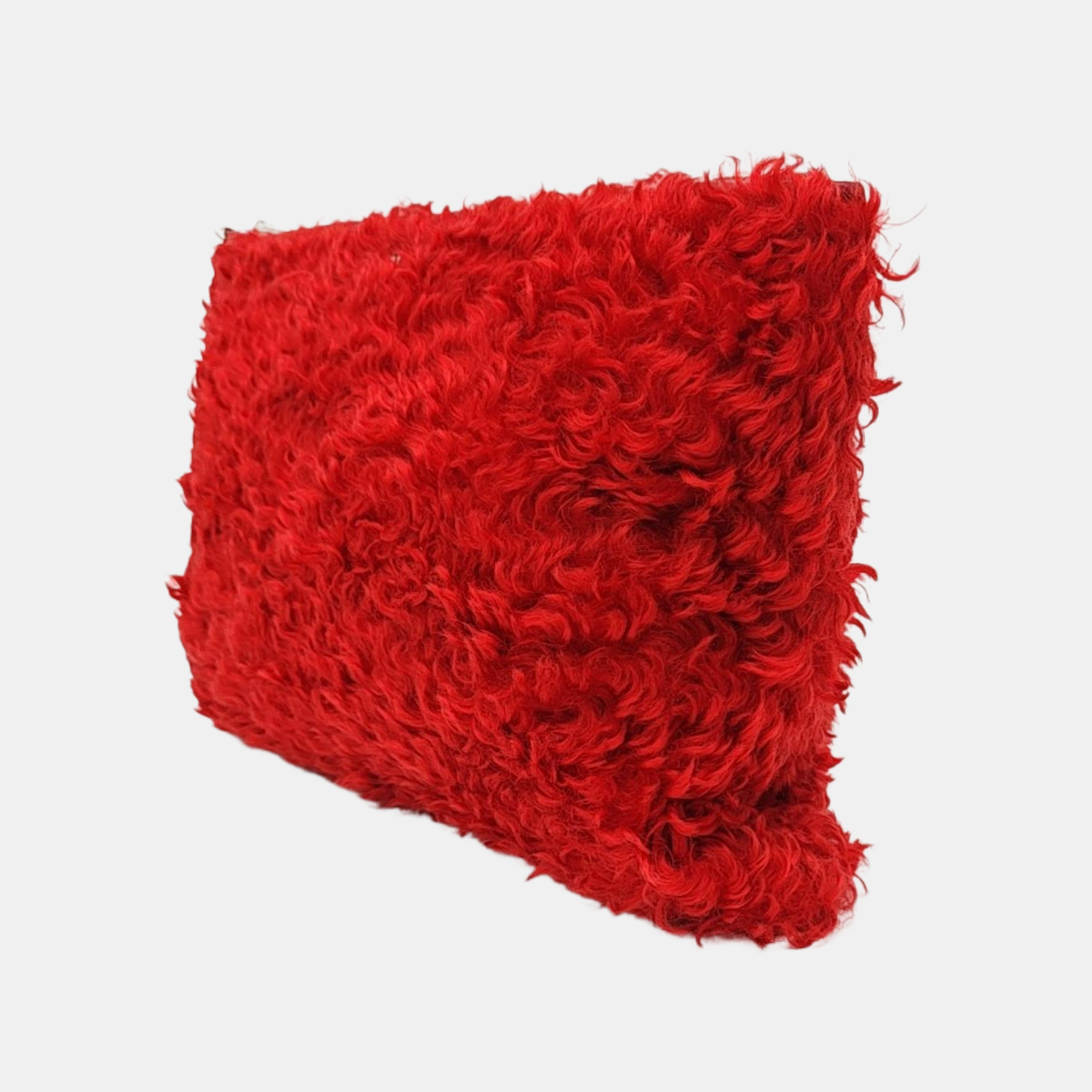 Horsehair Clutch Red