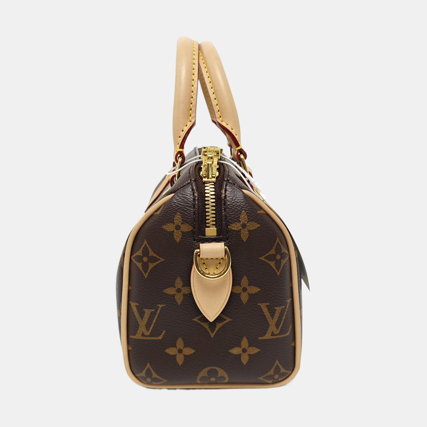 SPEEDY 20 Monogram Coated Canvas Brown