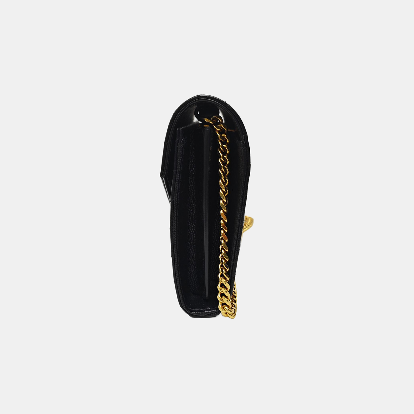 MONOGRAM Medium Chevron Calfskin Black