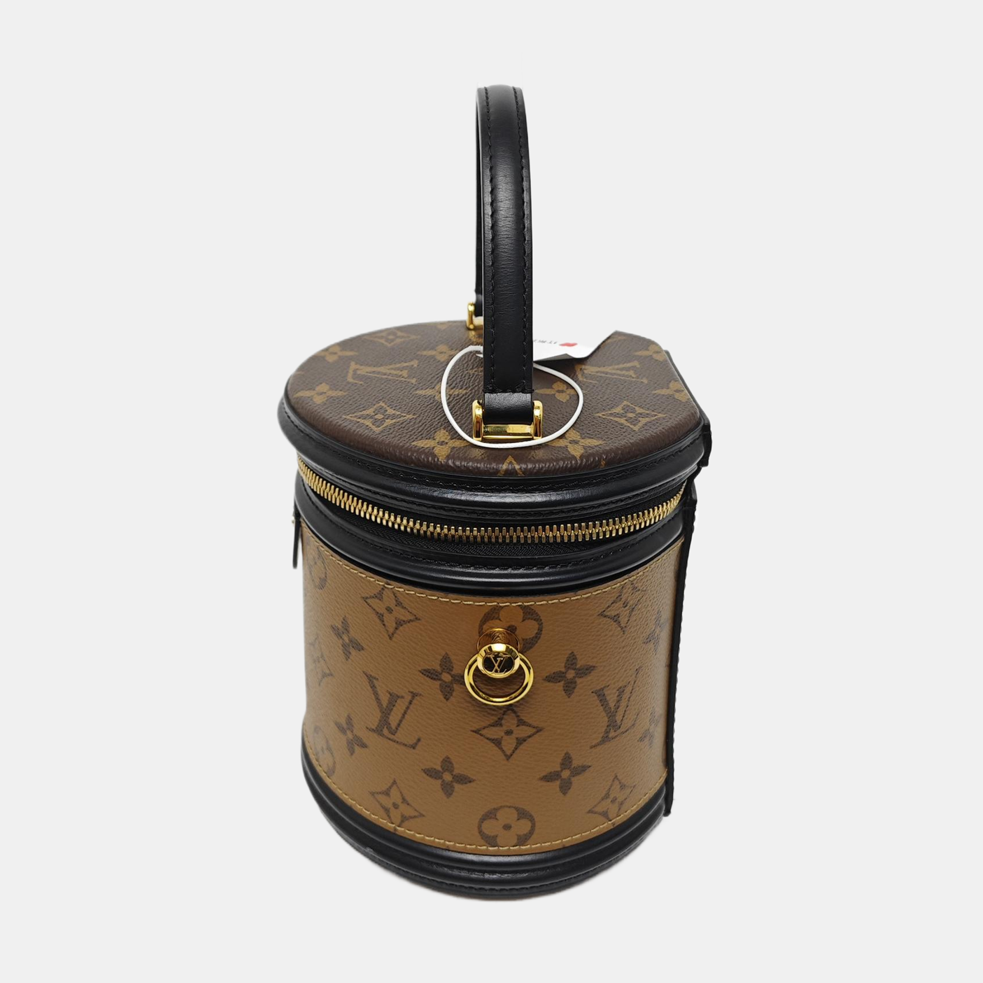 CANNES PM Monogram Coated Canvas Brown