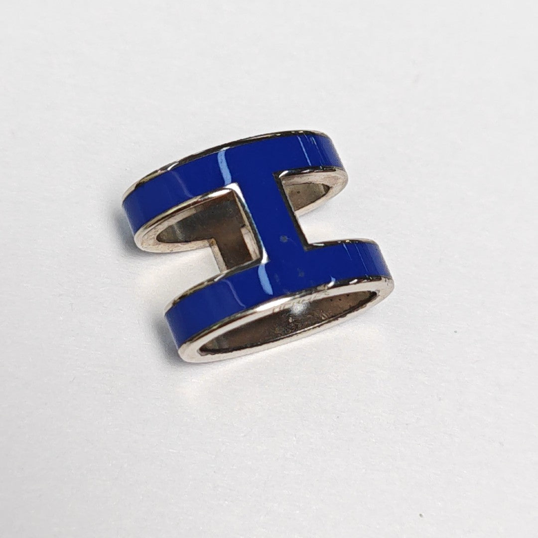 Pop H Metal Blue Pendant