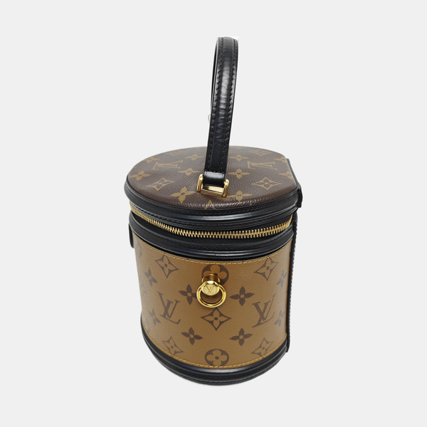 CANNES PM Monogram Coated Canvas Brown