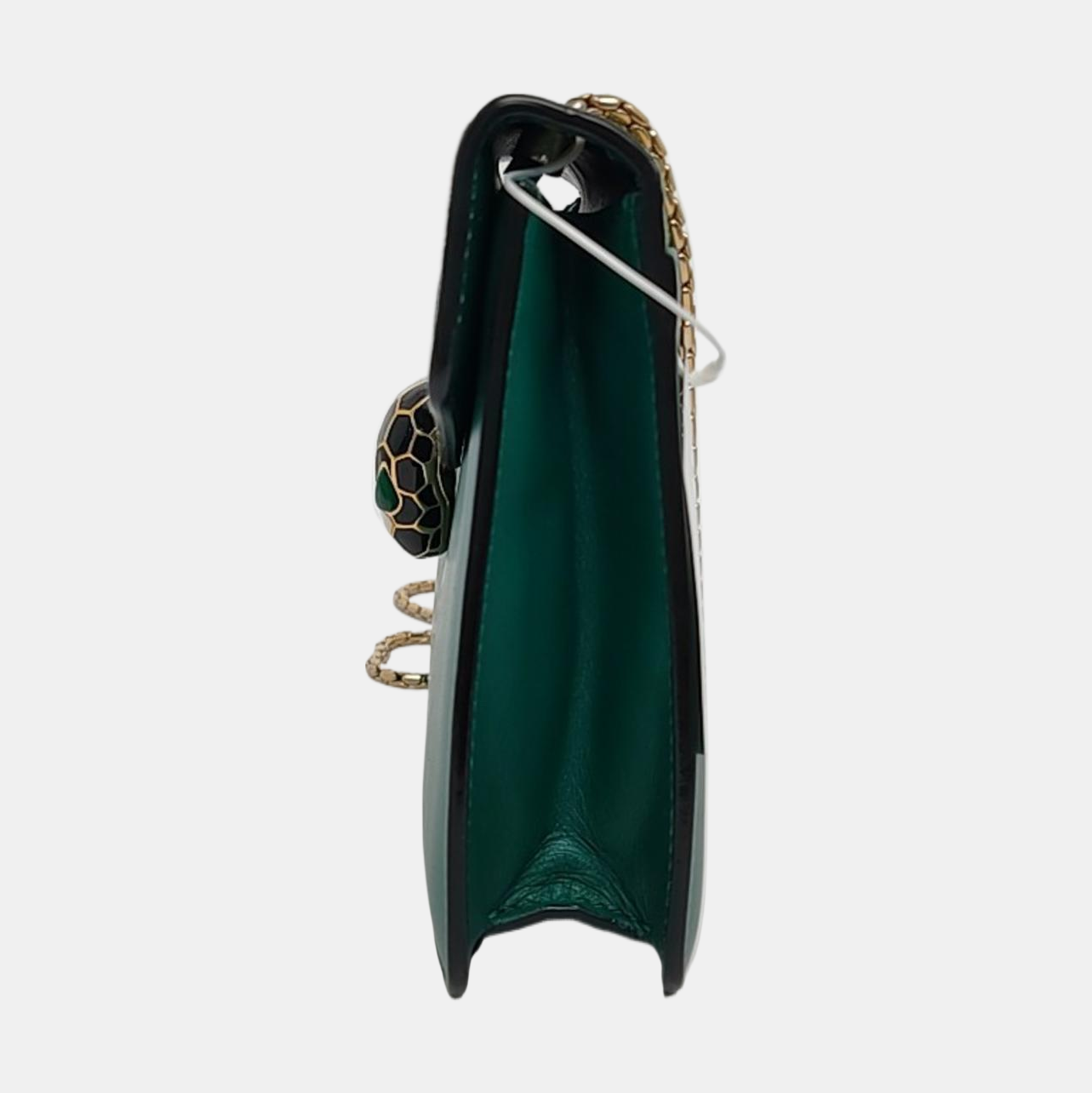 SERPENTI FOREVER Small Stingray Leather Green