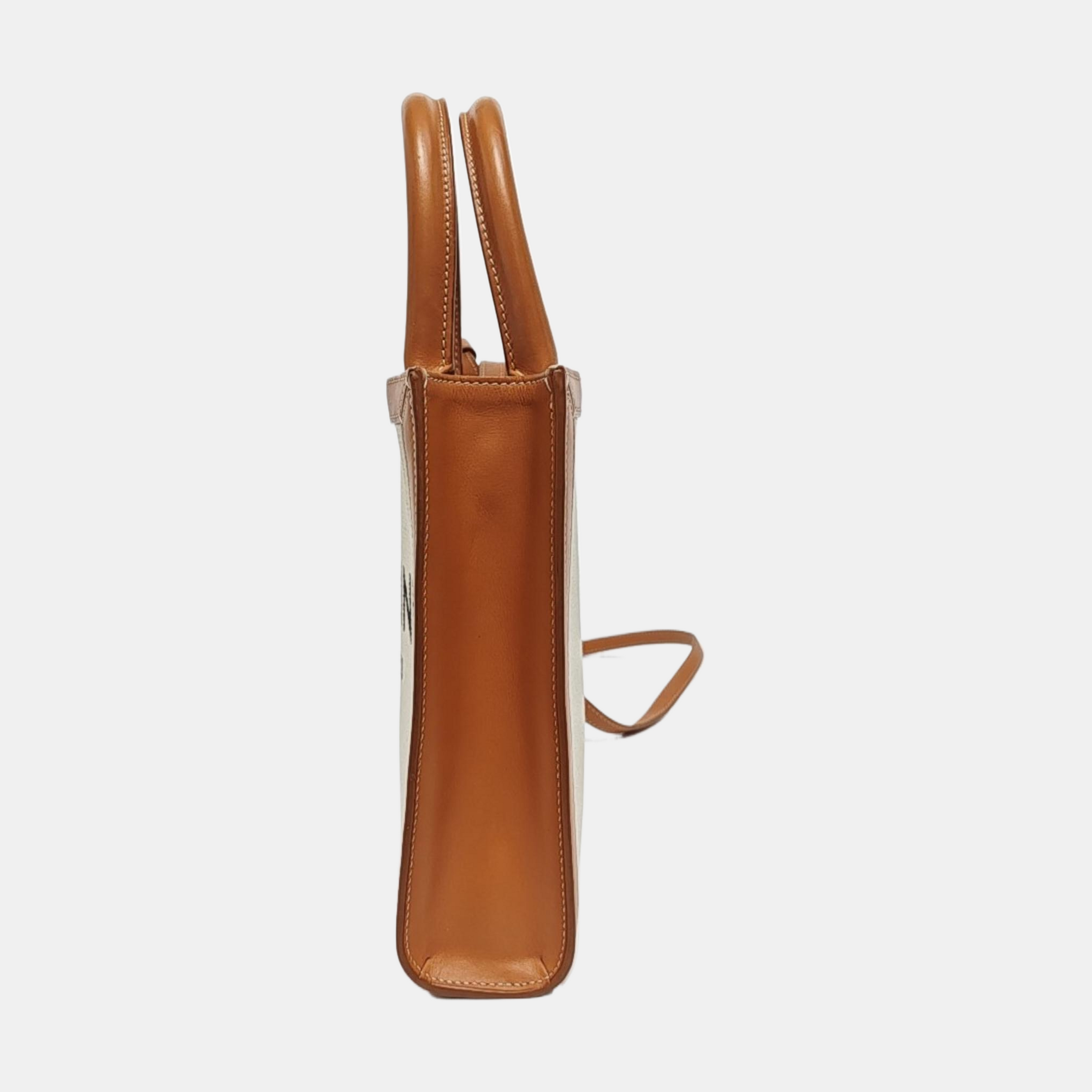CABAS CELINE Mini Canvas White