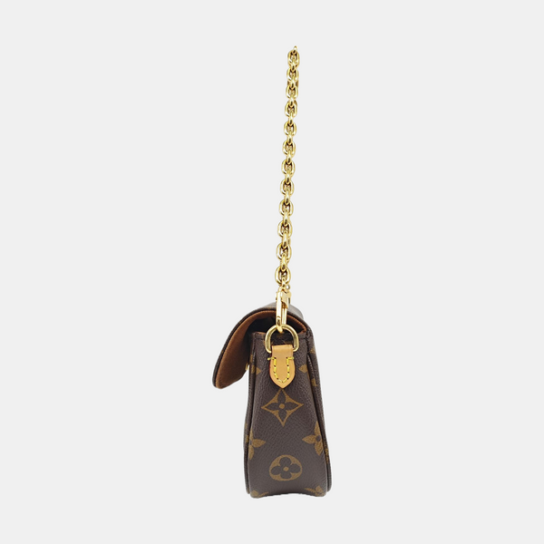 IVY Monogram Coated Canvas Brown