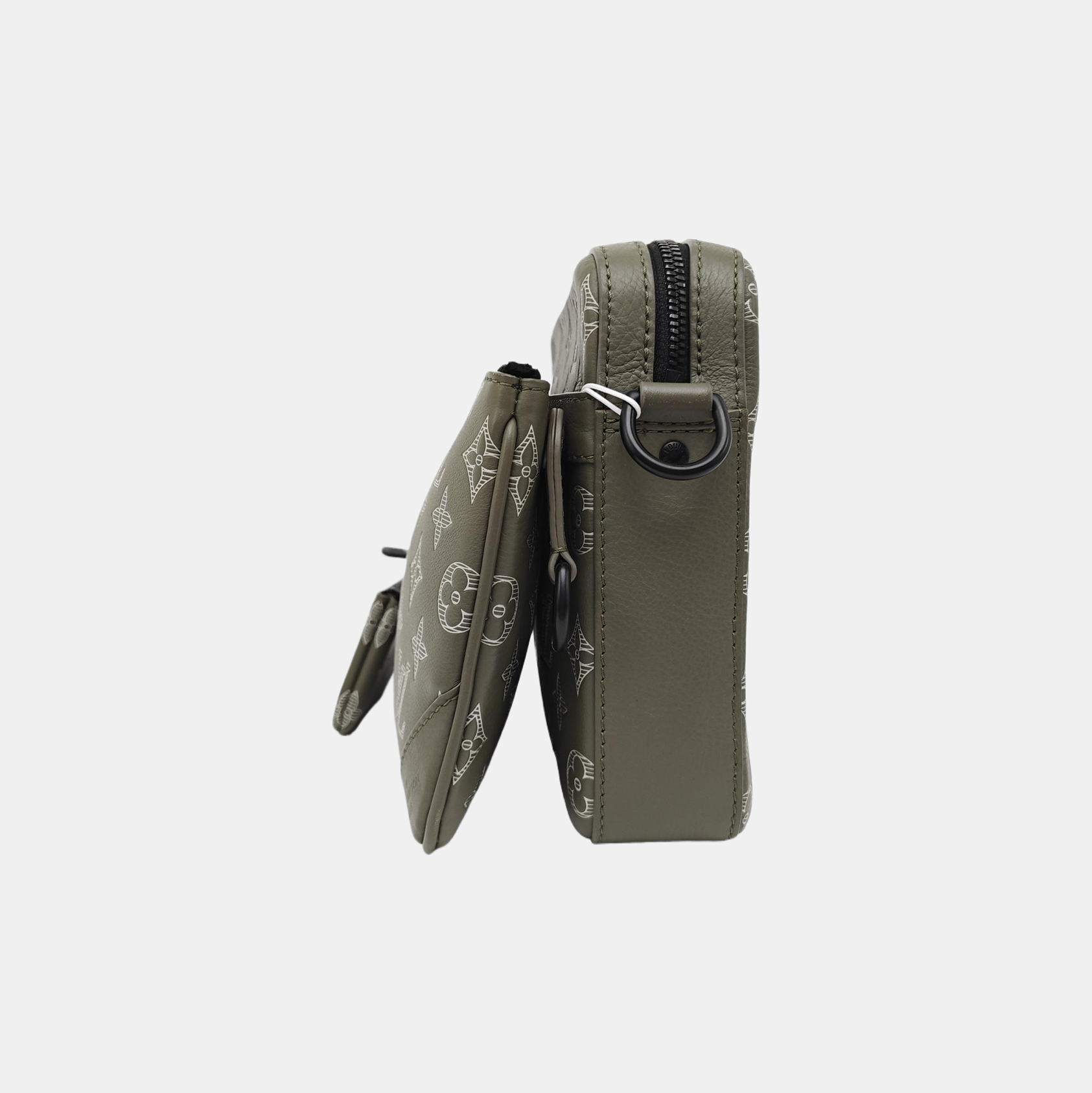 DUO Monogram Calfskin Green