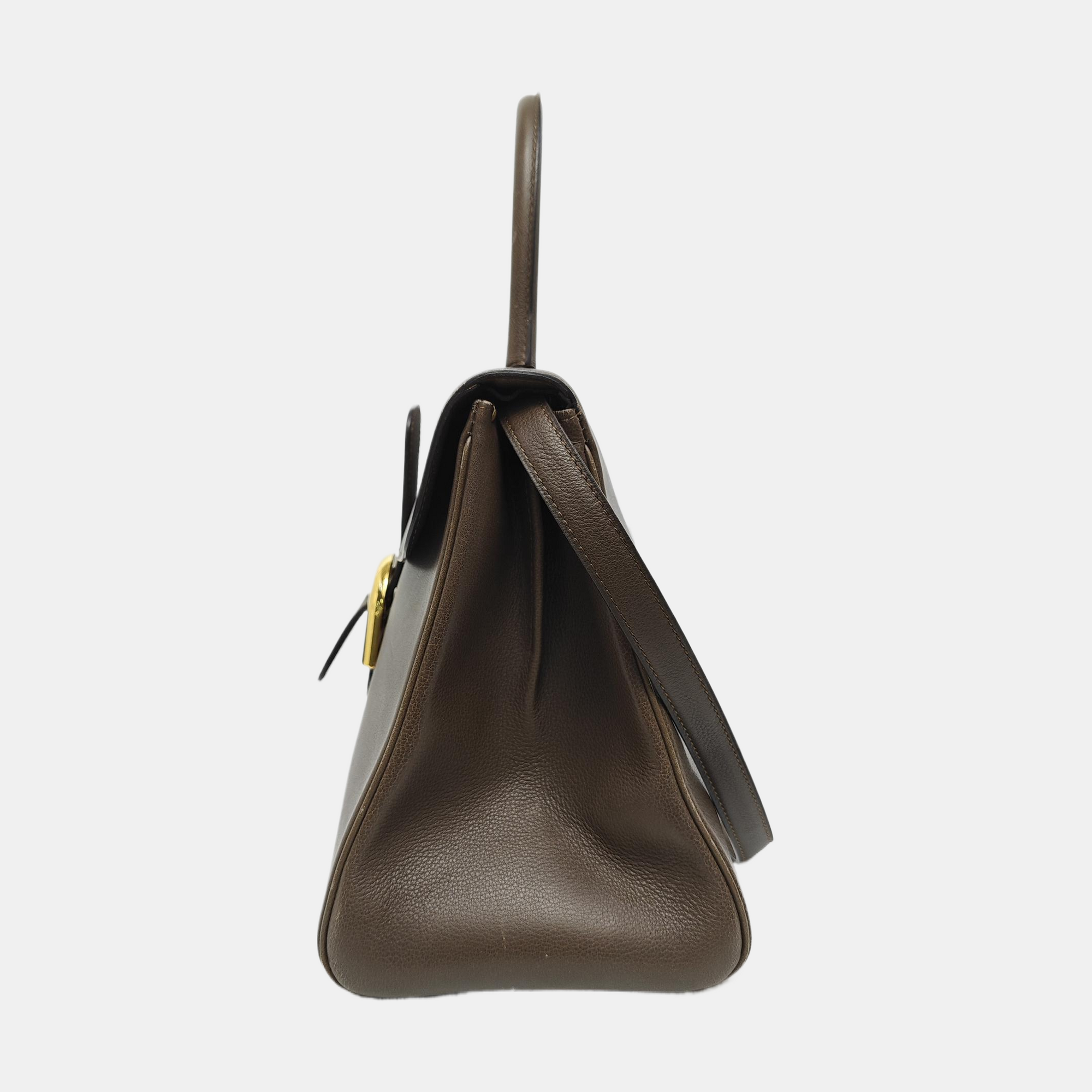 Brillant Medium Calfskin Gray