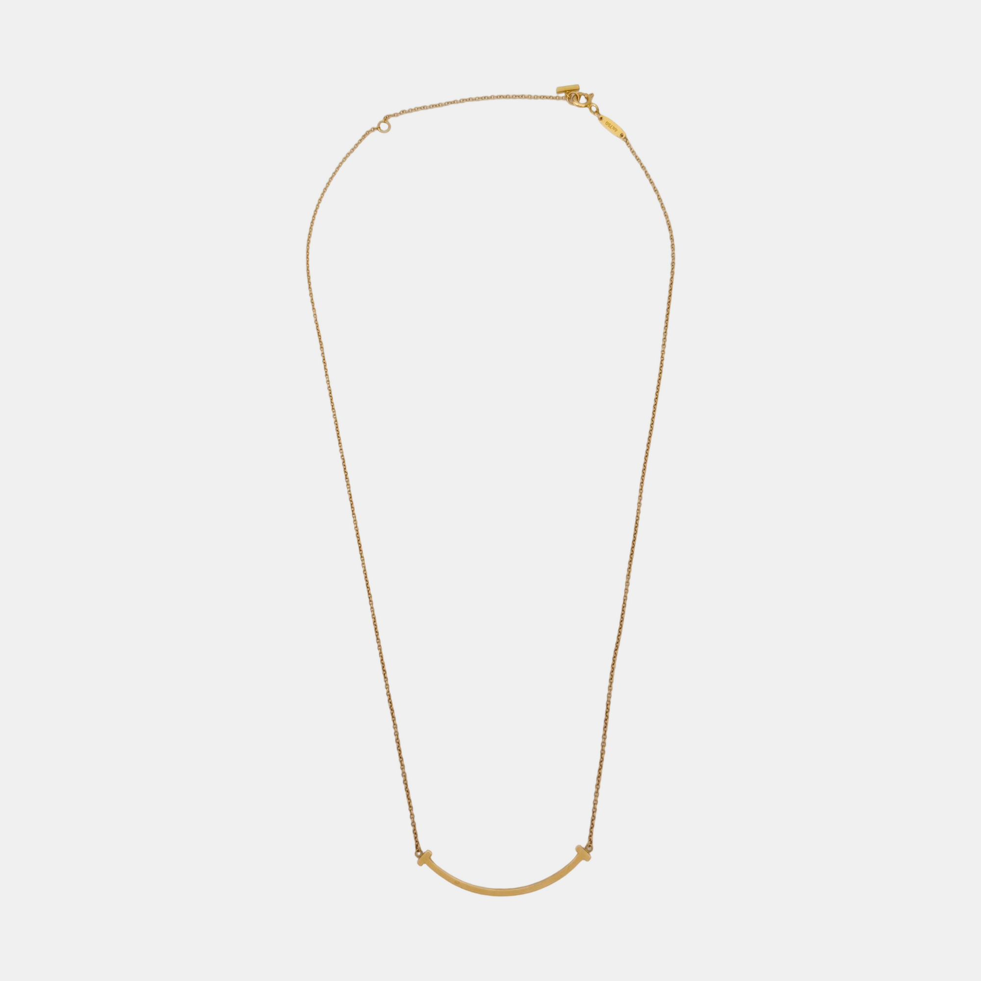 Tiffany T 18k Rose Gold Necklace
