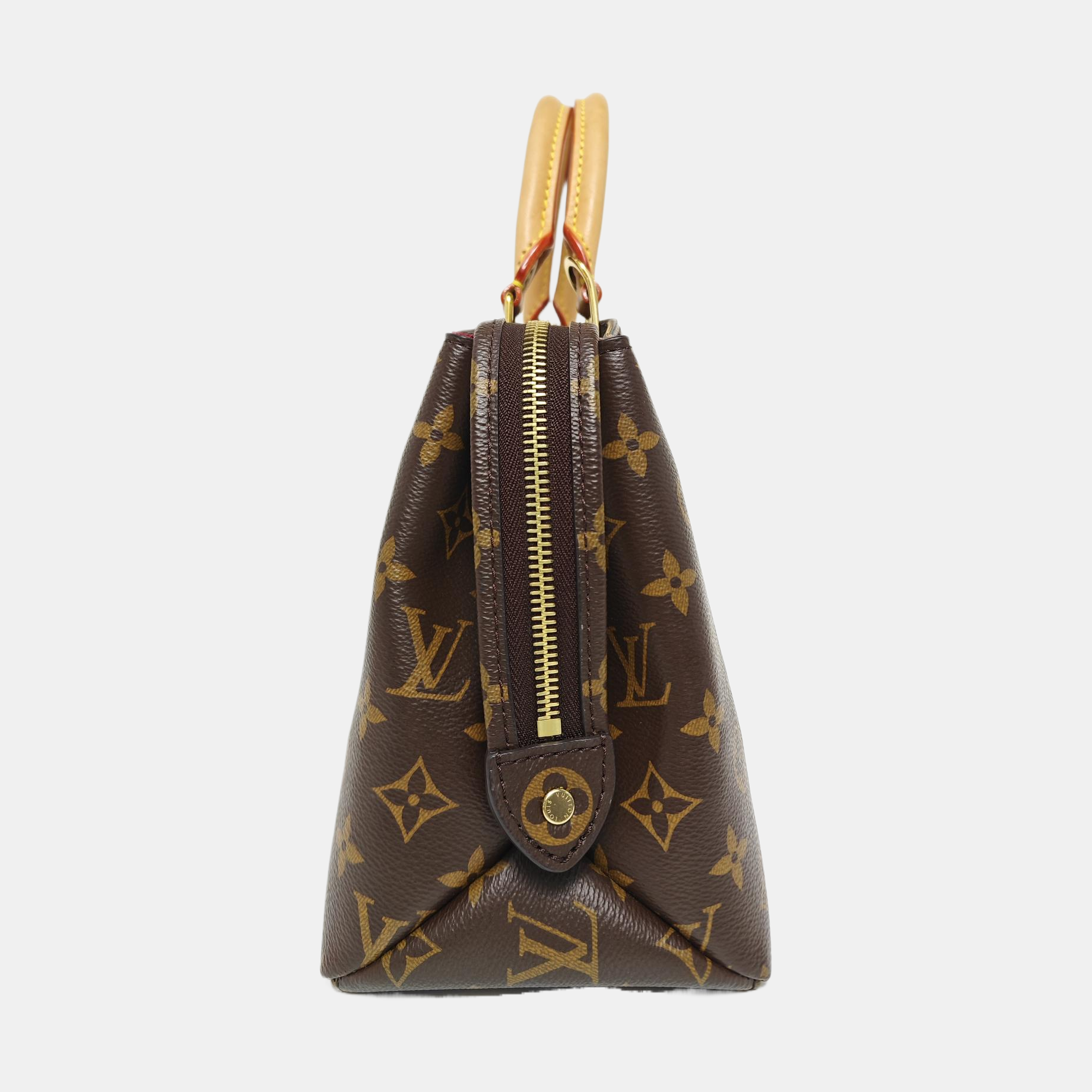 PALAIS PM Monogram Coated Canvas Brown