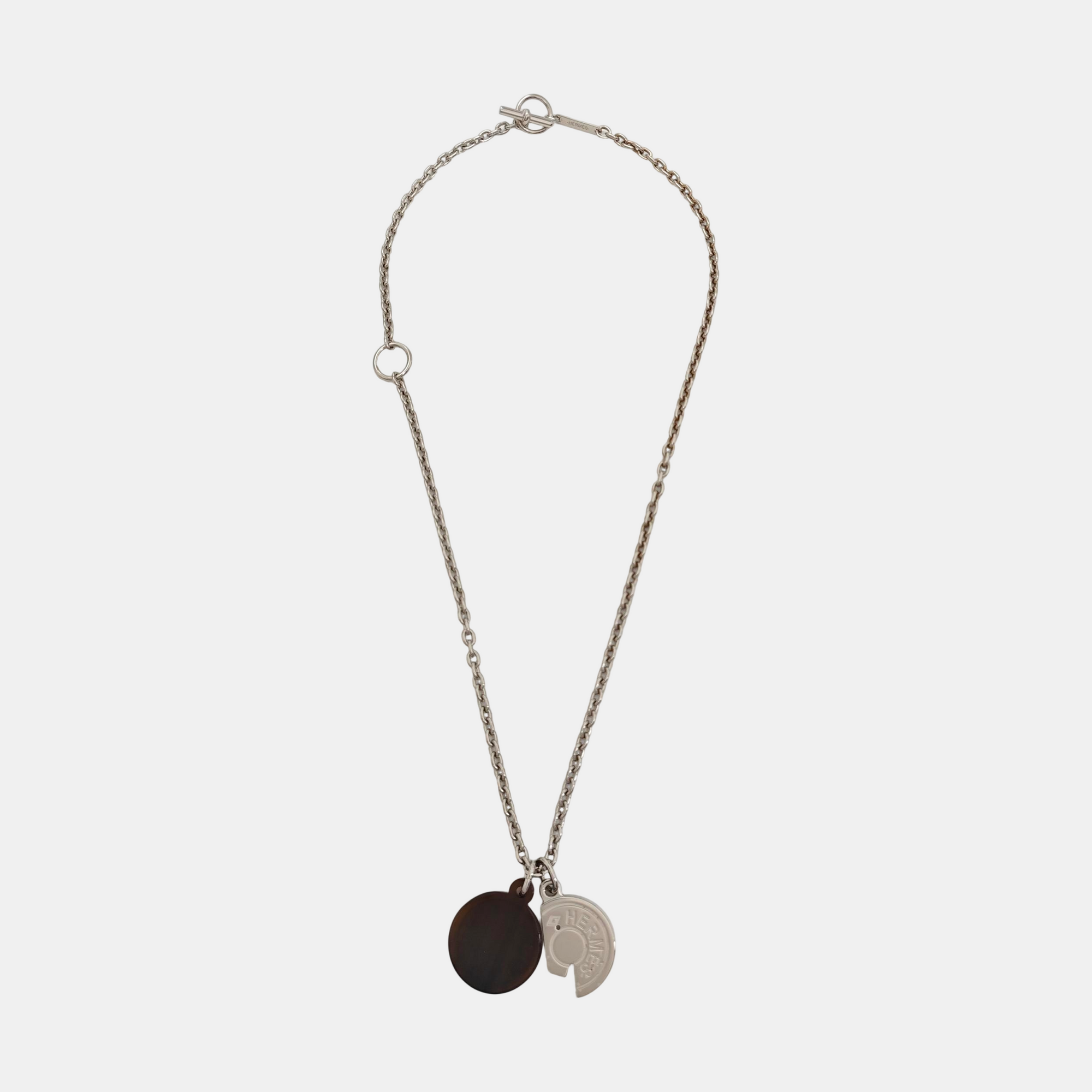 Carrousel Metal Silver Necklace