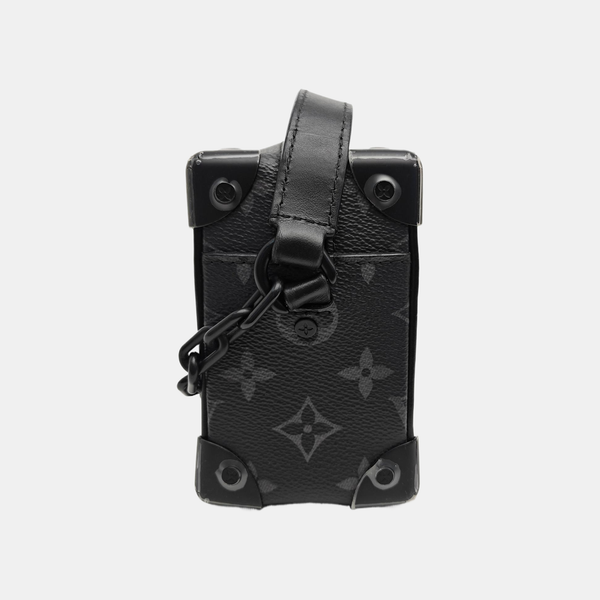 SOFT TRUNK Mini Monogram Coated Canvas Black