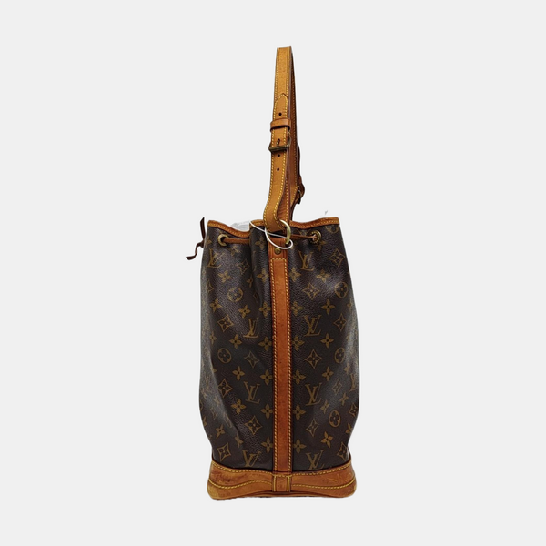 NOÉ GM Monogram Coated Canvas Brown