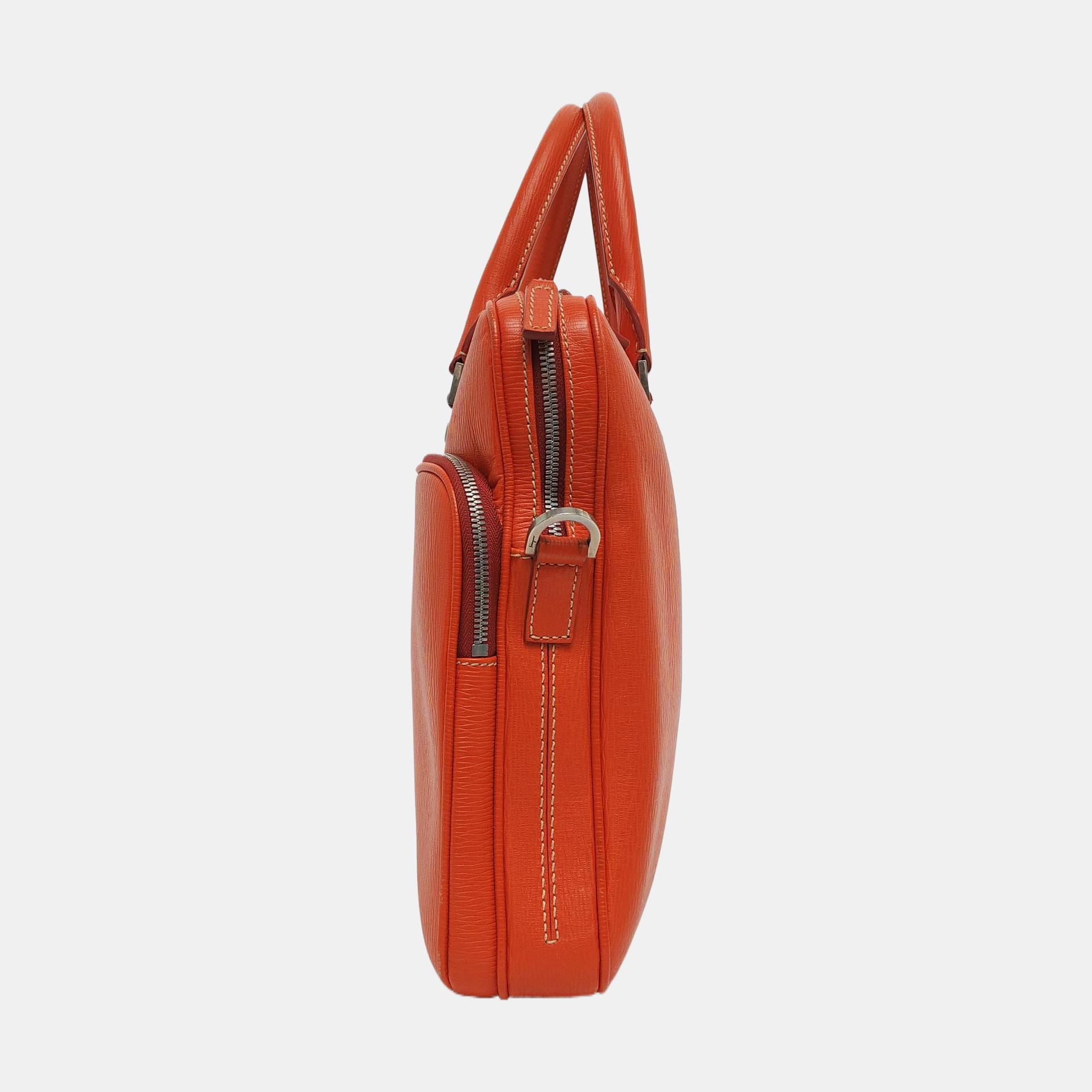 Calfskin Crossbody Bag Red
