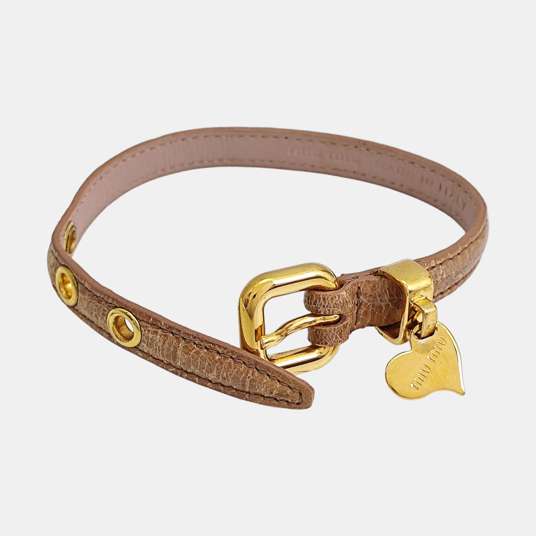Leather Brown Bangle