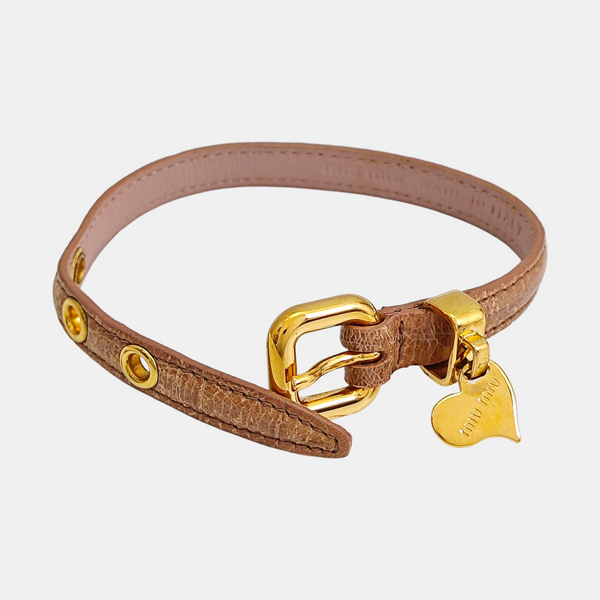 Leather Brown Bangle