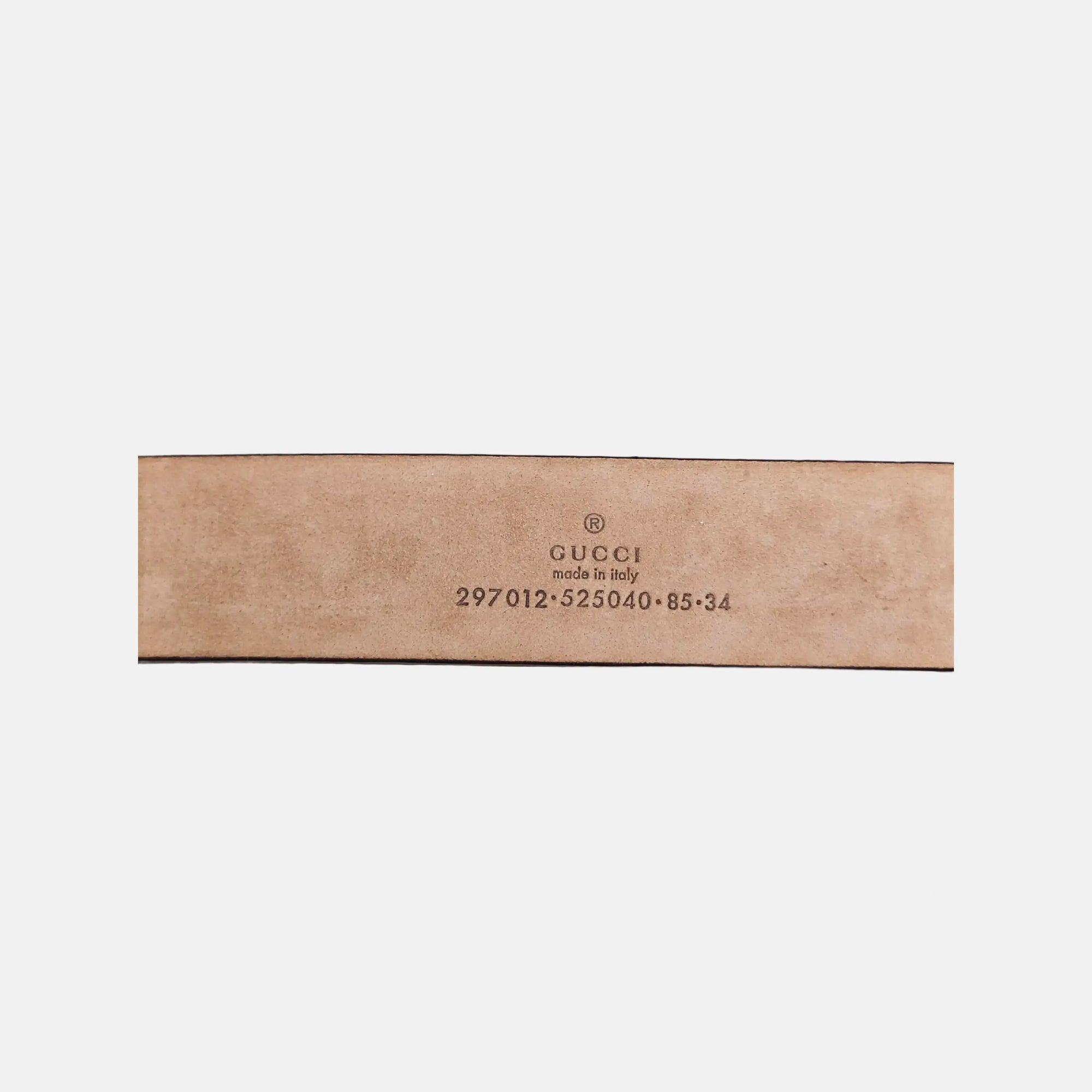 Leather Belt Orange