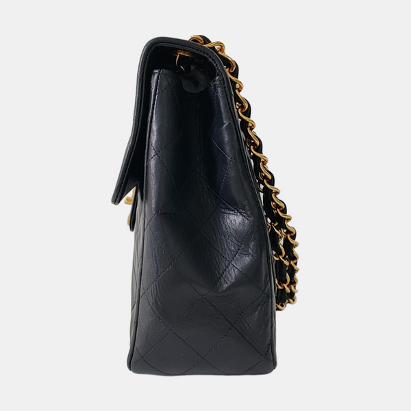 Maxi Quilted Calfskin Black