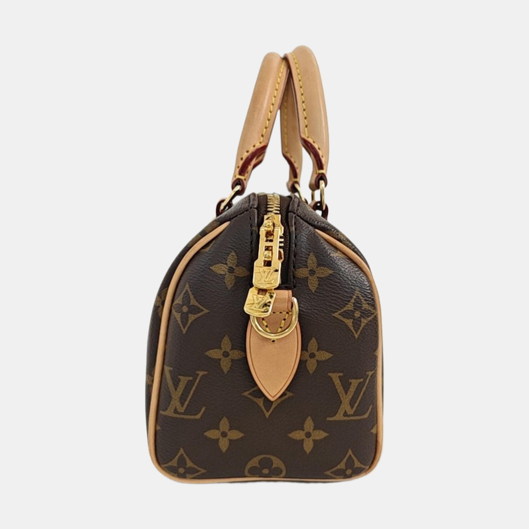 SPEEDY 20 Monogram Coated Canvas Brown