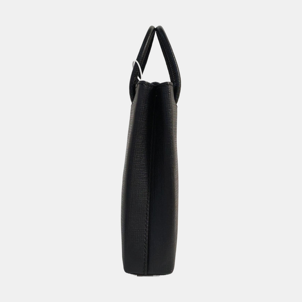 Shopping Bag Calfskin Black