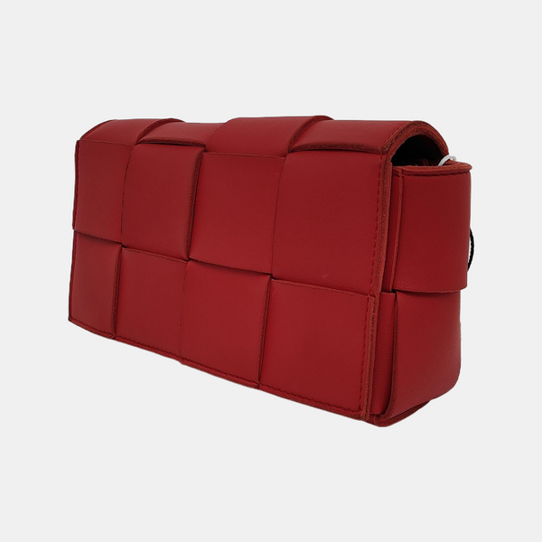 Cassette Mini Lambskin Red
