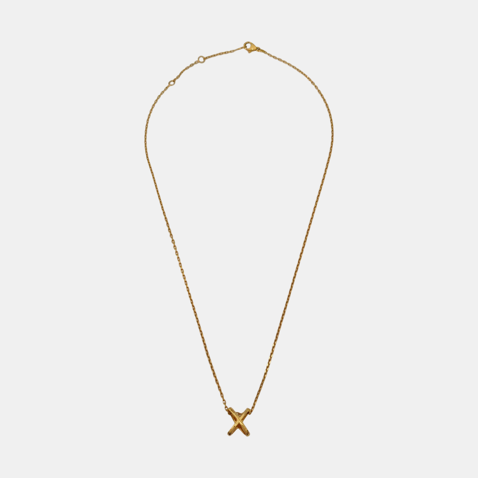 Jeux De Liens 18k Rose Gold Necklace