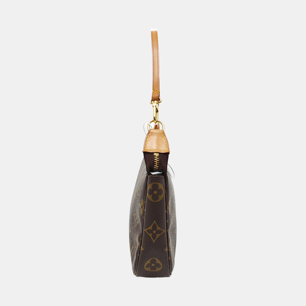 ACCESSOIRES Monogram Coated Canvas Brown