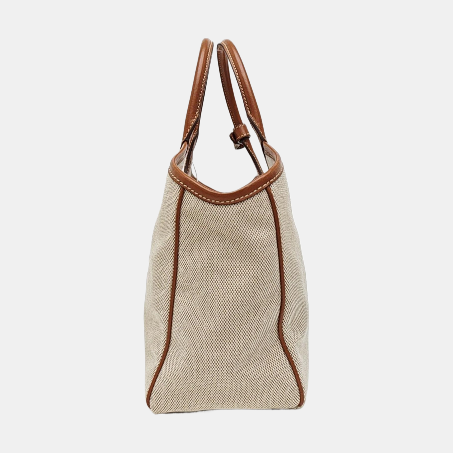 Canvas Shoulder Bag Beige