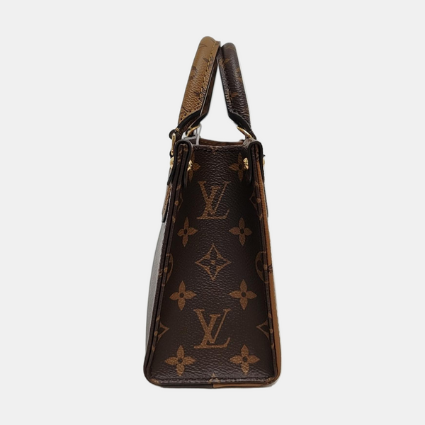 ONTHEGO BB Monogram Coated Canvas Brown