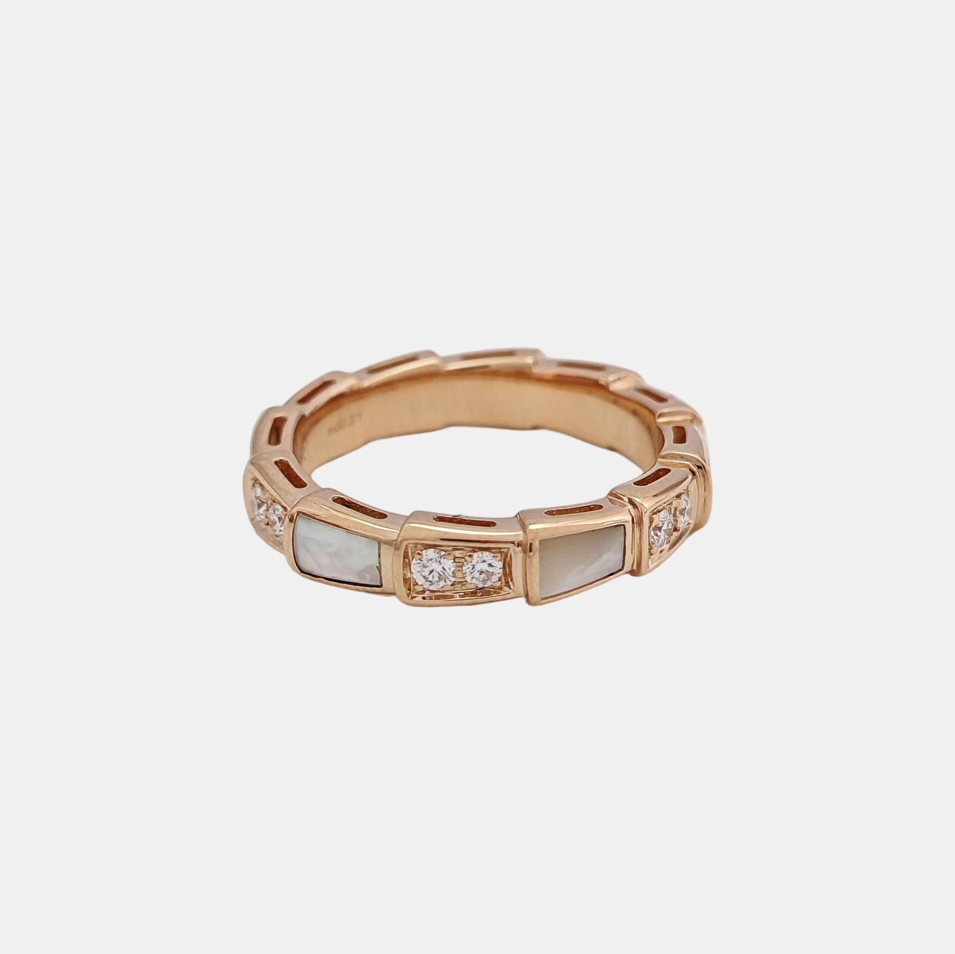 SERPENTI 18k Rose Gold Ring EU 48