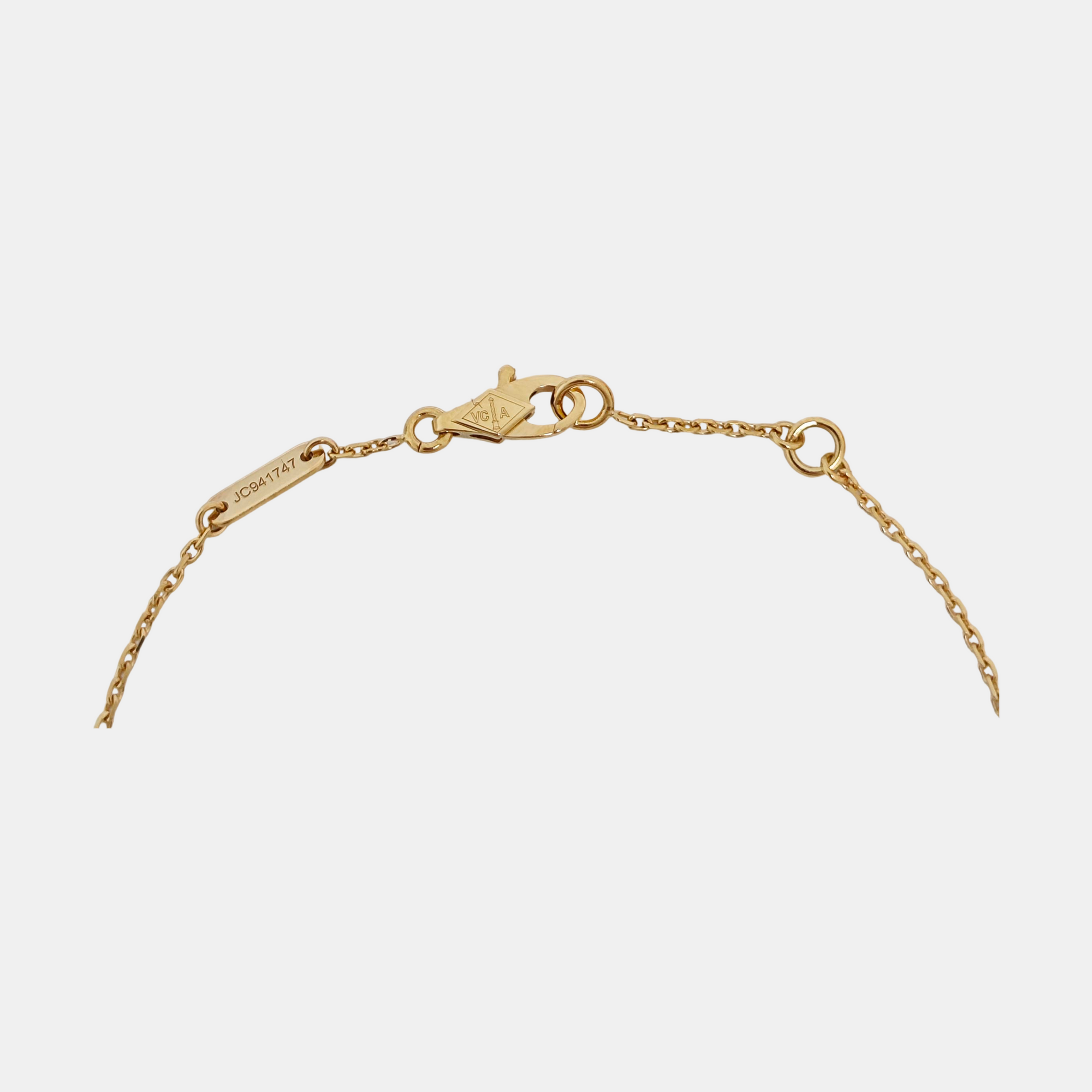 Sweet Alhambra 18k Gold Bracelet