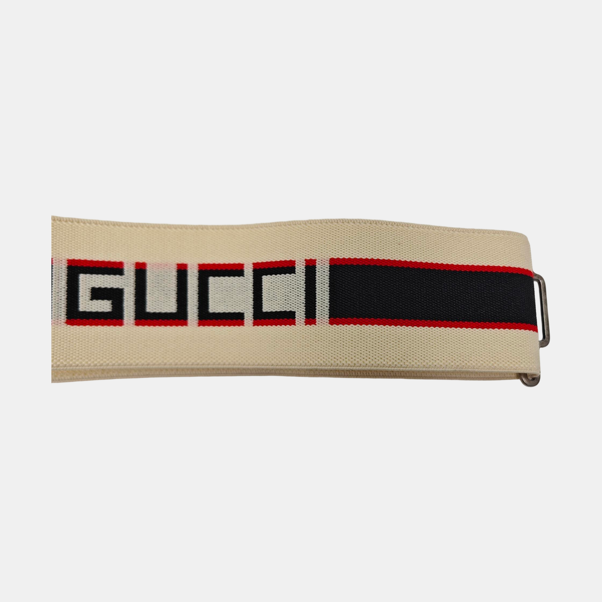 Fabric Belt White