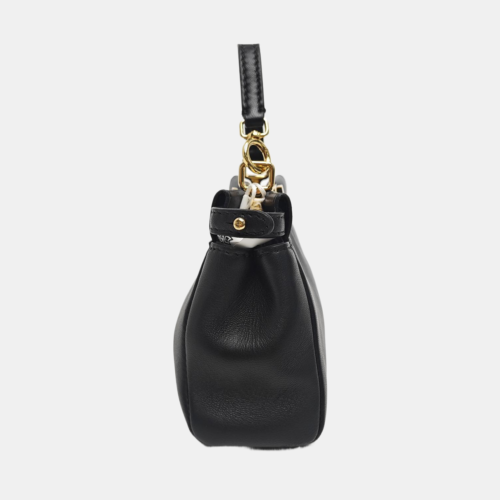 Peekaboo Mini Lambskin Black