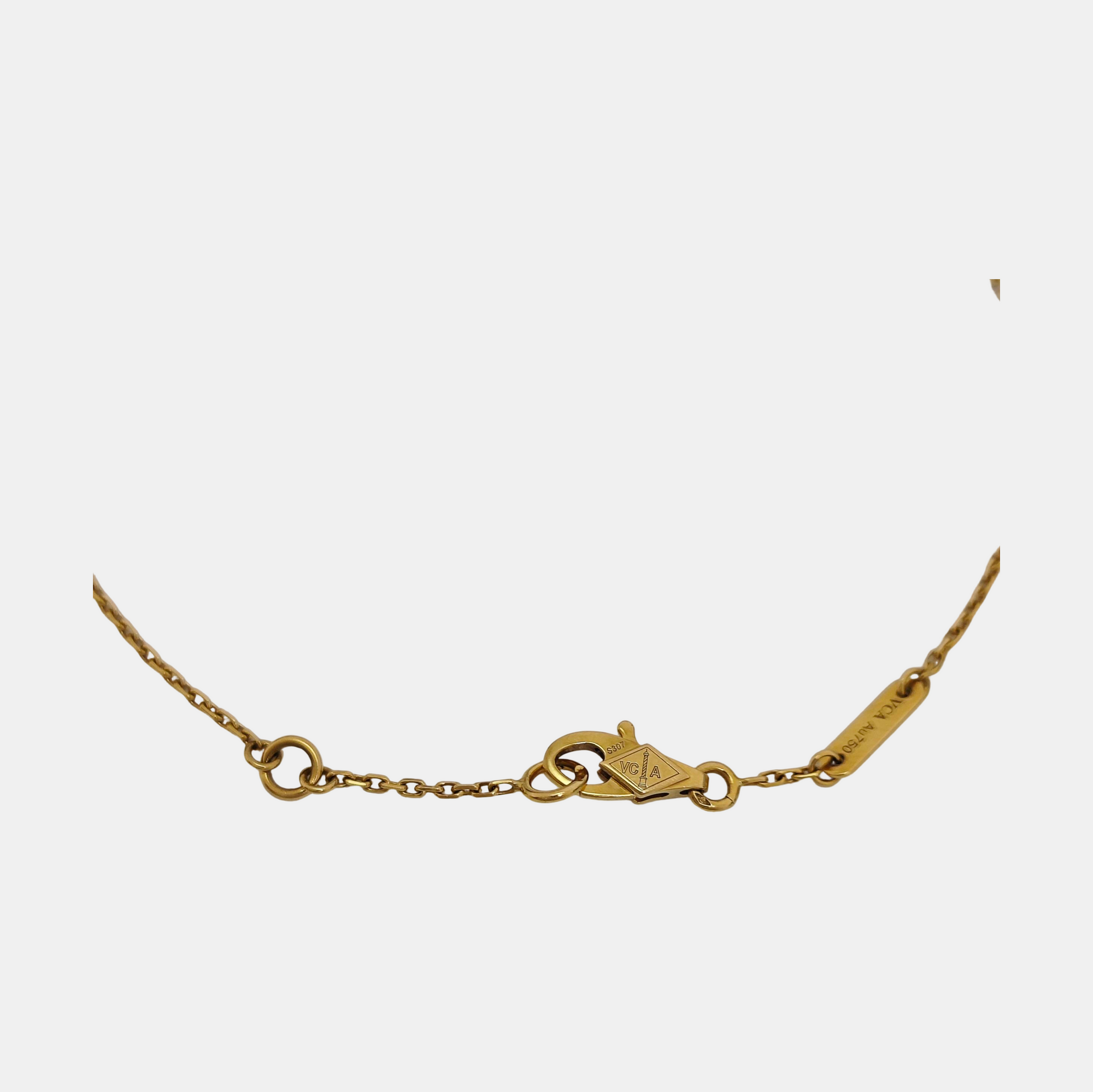 Sweet Alhambra 18k Gold Bracelet