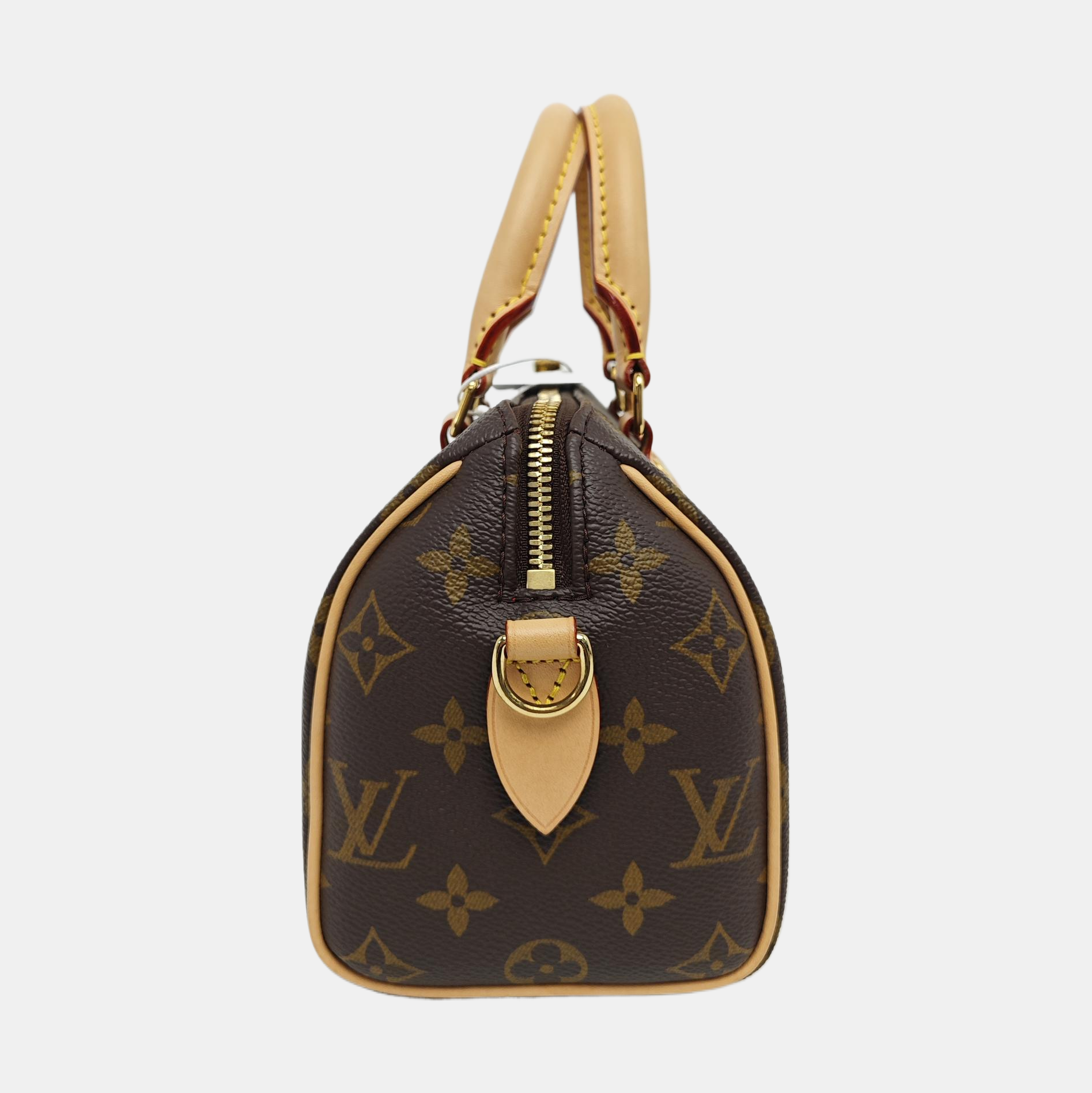 SPEEDY 20 Monogram Coated Canvas Brown