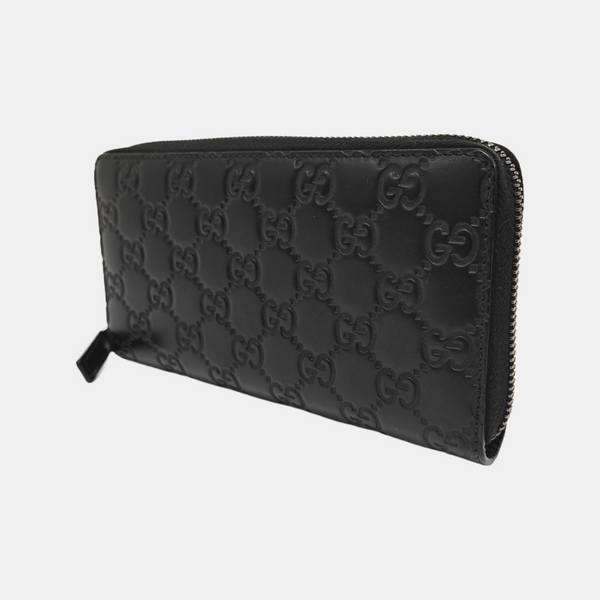 Monogram Calfskin Wallet Black