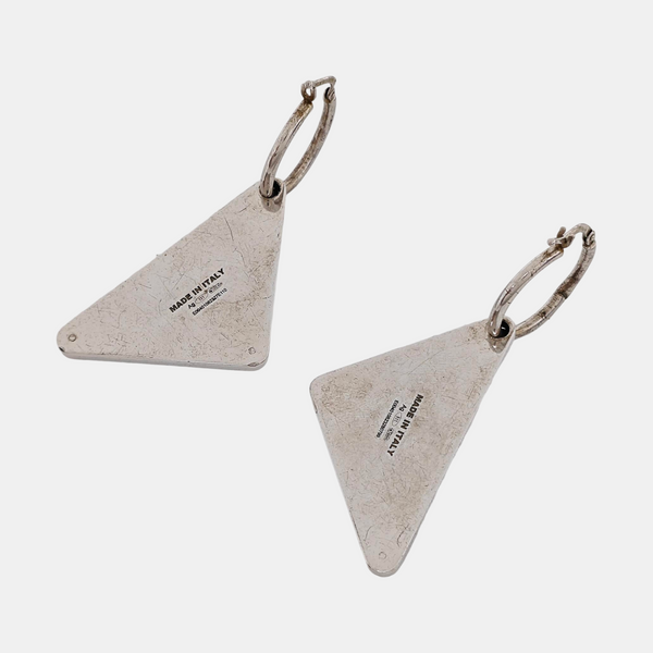 925 Sterling Silver Black Stud Earrings