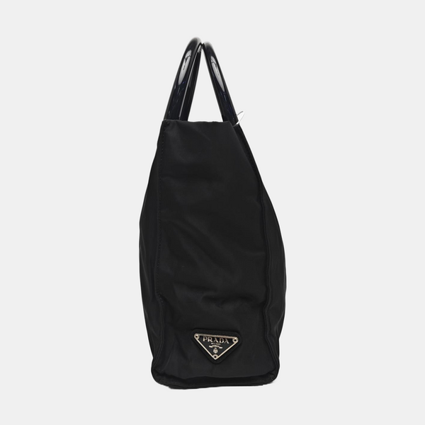 Nylon Tote Bag Black